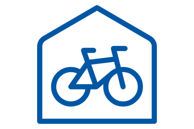 Fahrradgarage